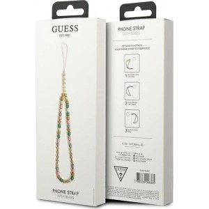 Guess pendant GUSTFLWP Phone Strap pink/pink Heishi Beads