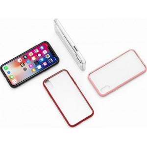 Devia Elegant anti-shock case iPhone XS/X (5.8) pink