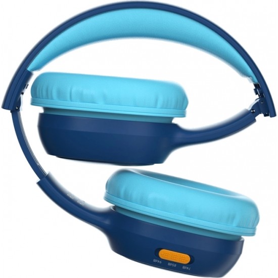 Tronsmart KH02 Wireless Headphones for Kids, Safe - Blue