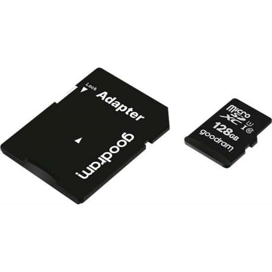 Goodram micro SDXC memory card 128GB Class 10 UHS-I adapter