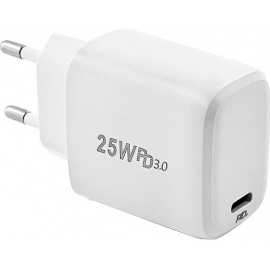 Foneng Fast charger Foneng EU40, USB-C, 25W (white)