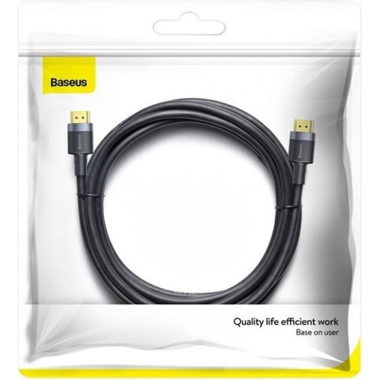 Baseus Cafule HDMI 2.0 Cable 4K FULL HD 3D 3m Black-gray