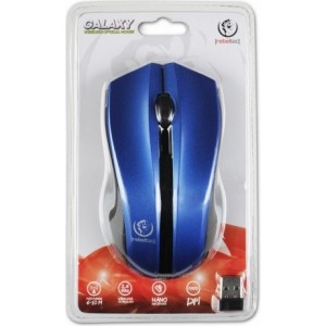 Rebeltec wireless mouse Galaxy blue/black