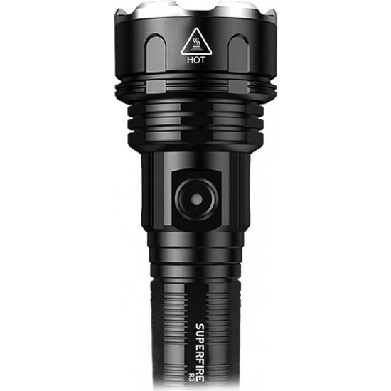 Superfire flashlight R3 P90, 2000lm, USB