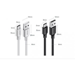 Ugreen cable USB - USB Type C 2 A 1m black (60116)