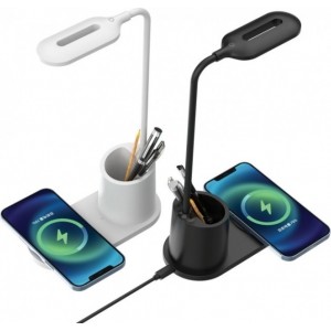 Rebeltec Olszewski, Nowak, Węgrzyn Sp.k. Rebeltec Led lamp with wireless induction charger QI W600 10W High speed black