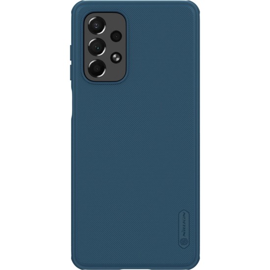 Nillkin Super Frosted Shield Pro durable case cover for Samsung Galaxy A73 blue