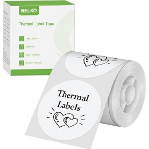 Nelko thermal label for PM220 label printer (white, 50*50 mm)