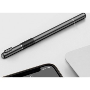 Baseus Household Pen Black 2-in-1 precise pen for screens