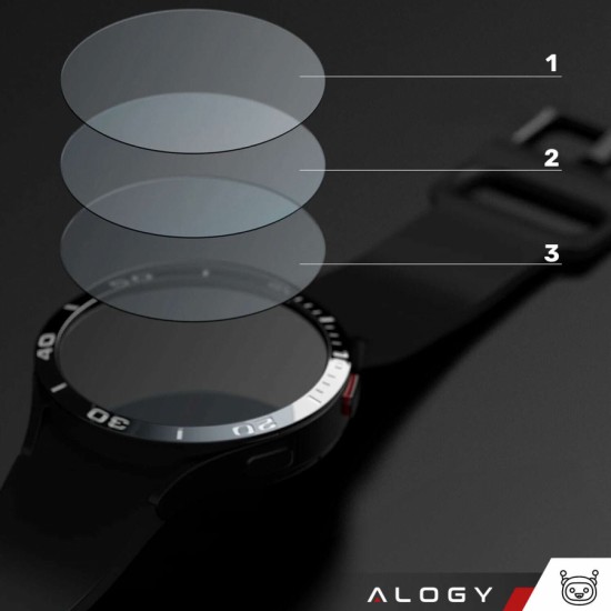 Alogy 2x Tempered Glass for Huawei Watch GT4 GT 4 46mm Protective for Smartwatch Alogy Screen Protector Watch