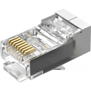 Vention Modular RJ45 CAT.5E FTP Connector Vention IDAR0-10 Transparent 10 pcs.