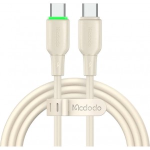 Mcdodo Cable USB-C do USB-C Mcdodo CA-4770 65W 1.2m (beige)