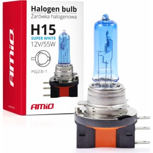 Amio Halogen bulb H15 12V 55W Super White