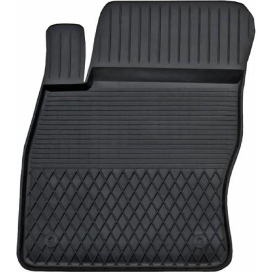 Mat-Gum Rubber car mat MG VW Golf VII front, model - (TX LEFT)