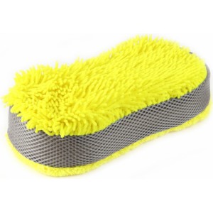 Amio Microfiber yellow sponge 63g 23x10,5x5cm