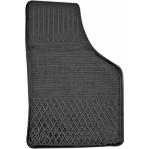 Mat-Gum Rubber car mat MG Octavia II, Golf 5 i 6 front, model - (CX RIGHT)