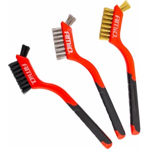 Amio Steel wire brush set