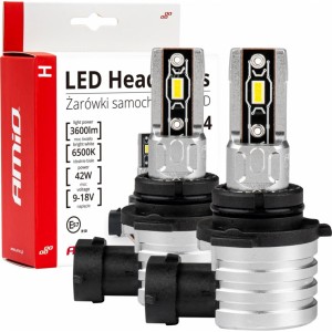 Amio LED Headlights H-mini Series HB4 9006 AMiO-03335