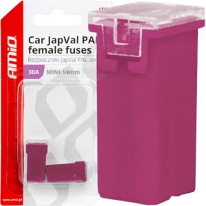 Amio Car JapVal PAL Female fuses 30A AMIO-03437