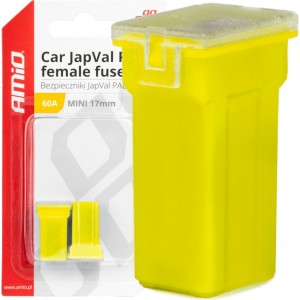 Amio Car JapVal PAL Female fuses 60A AMIO-03447