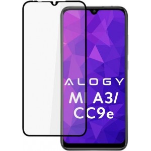 Alogy Glass Full Glue case friendly for Xiaomi Mi A3/ CC9e Black