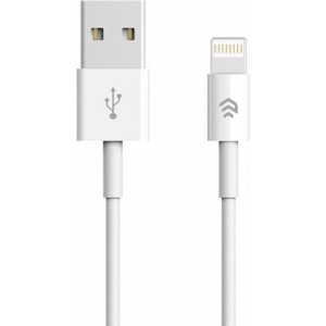 Devia cable Smart EC080 USB - Lightning 1,0 m 2,1A white