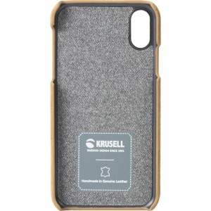 Krusell Broby Cover Apple iPhone XS Max cognac