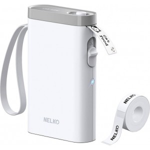 Nelko P21 thermal label printer (white)