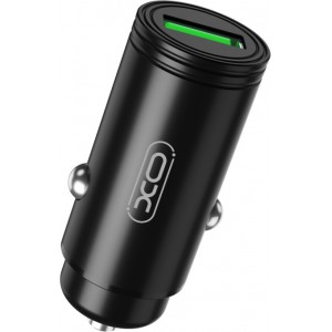 XO car charger CC39 QC 18W 1x USB black