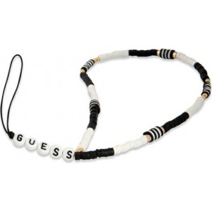 Guess Strap GUSTBCKH black-white Heishi Beads