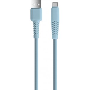 Setty cable USB - USB-C 1,5 m 2,1A KSA-C-1.523 blue