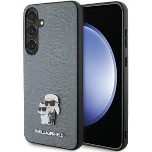 Karl Lagerfeld case for Samsung Galaxy S24 Plus KLHCS24MPSAKCMPG gray HC SAFFIANO KC PIN