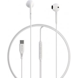 Devia wired earphones Kintone A3 Digital USB-C white