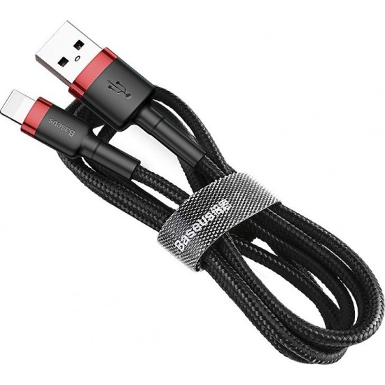 Baseus Cafule USB Lightning Cable 2.4A 1m (Red+Black)