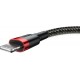 Baseus Cafule USB Lightning Cable 2.4A 1m (Red+Black)