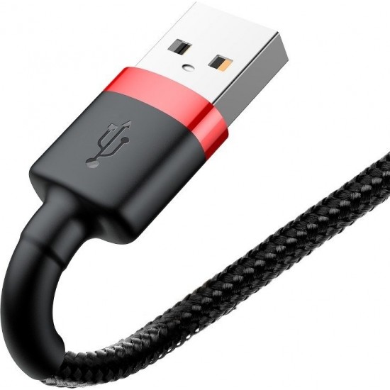 Baseus Cafule USB Lightning Cable 2.4A 1m (Red+Black)