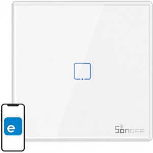 Sonoff Smart Wireless Wall Switch Sonoff T2EU1C-RF 433MHz (1-channel)