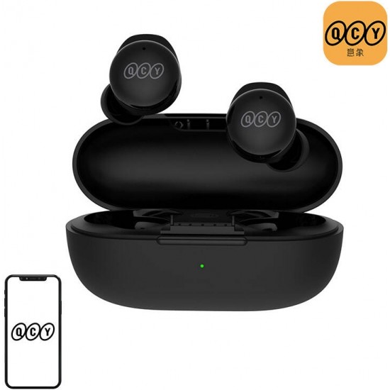 QCY Earphones TWS QCY T17 (Black)