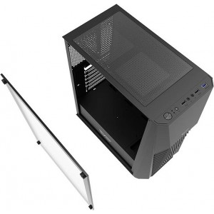 Darkflash DK150 computer case (black) + 3 fans