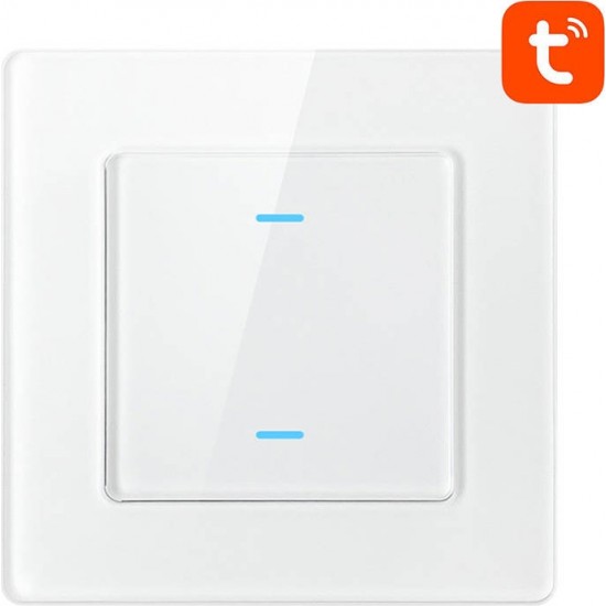 Avatto Smart Light Switch WiFi Avatto N-TS10-W2 2 Way TUYA (white)