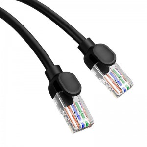 Baseus Ethernet CAT5, 0,5m network cable (black)