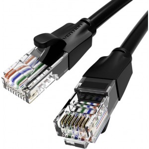 Vention Kabel sieciowy UTP CAT6 Vention IBEBK RJ45 Ethernet 1000Mbps 8m czarny