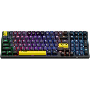 Onikuma G38 98 Keys USB Wired Mechanical Keyboard Black