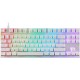 Motospeed Mechanical gaming keyboard Motospeed K82 RGB (white)