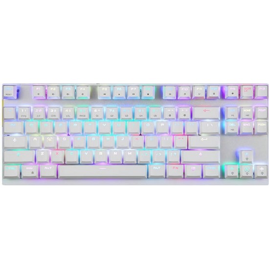 Motospeed Mechanical gaming keyboard Motospeed K82 RGB (white)