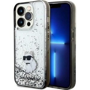 Cg Mobile Sas Karl Lagerfeld case for iPhone 14 Pro Max 6,7" KLHCP14XLKCNSK transparent HC LIQ. GLITTER C