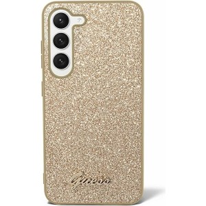 Cg Mobile Sas Guess case for Samsung Galaxy S24 Ultra S928 GUHCS24LHGGSHD gold hardcase Glitter Script