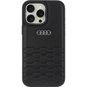 Cg Mobile Sas Audi Synthetic Leather case for iPhone 16 Pro 6.3" black