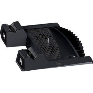 Ipega Multifunctional Cooling Stand iPega PG-P5023 for PS5 and accessories (black)