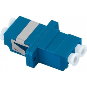 Qoltec Adapter fiber optic LC/UPC | Duplex | Singlemode